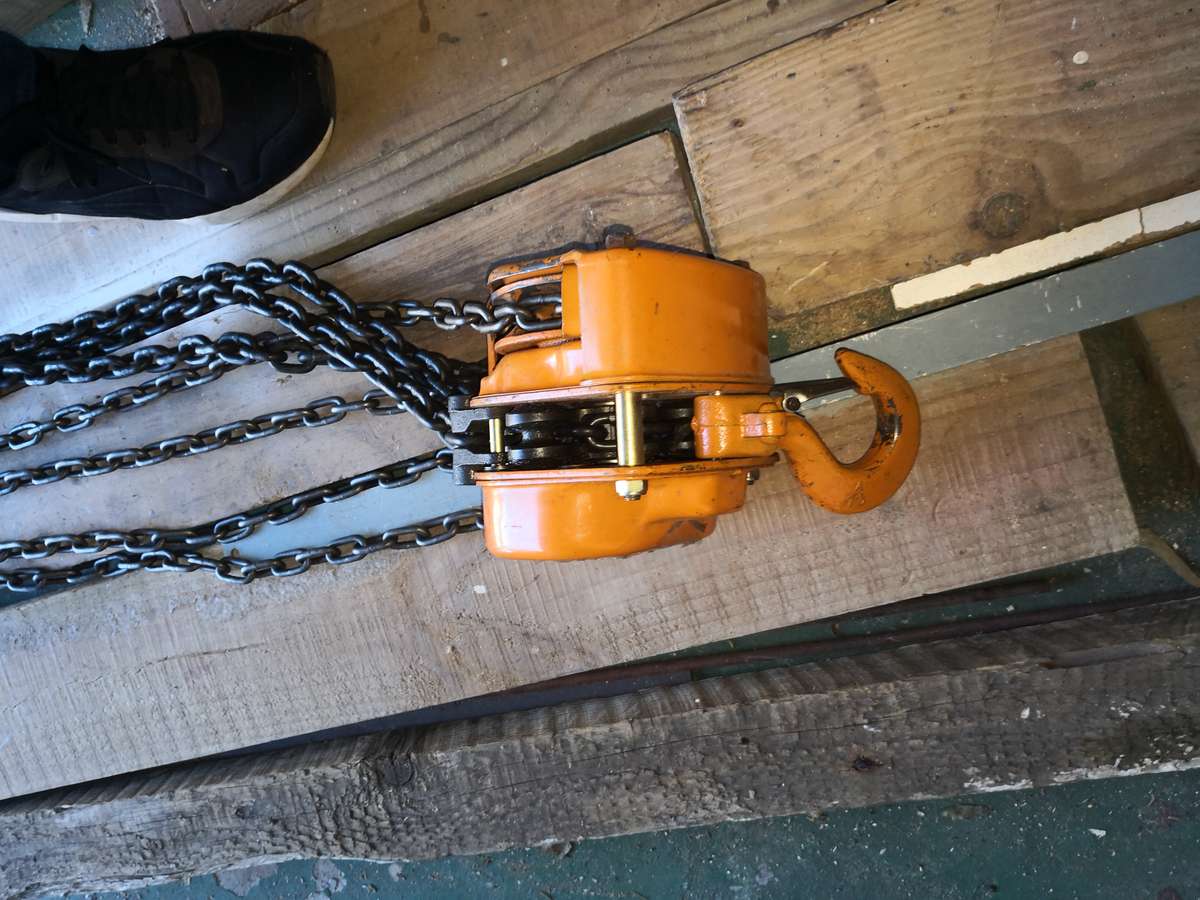 1 ton - 3m  VL type chain block hoist