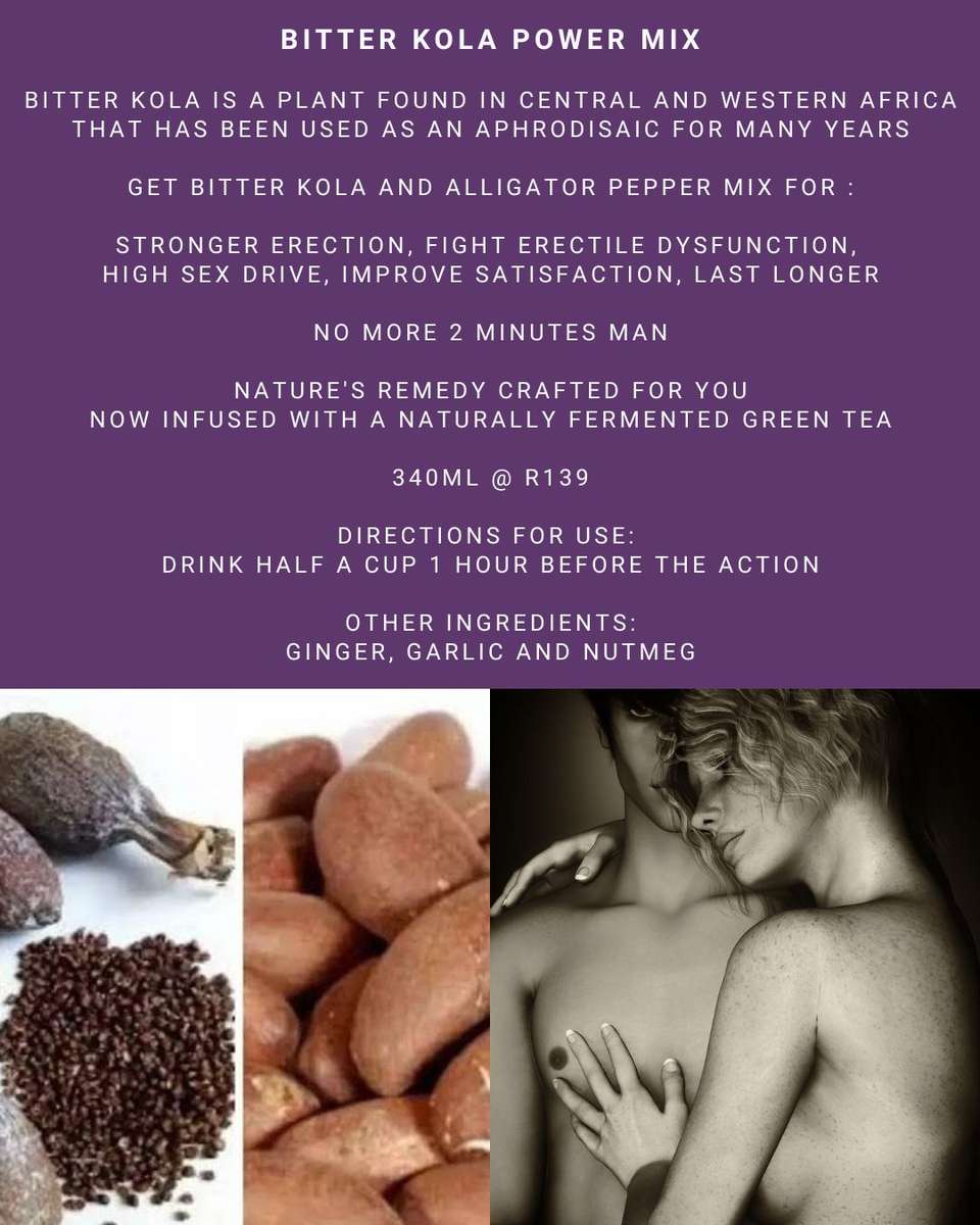 Man Power - bitter kola power mix