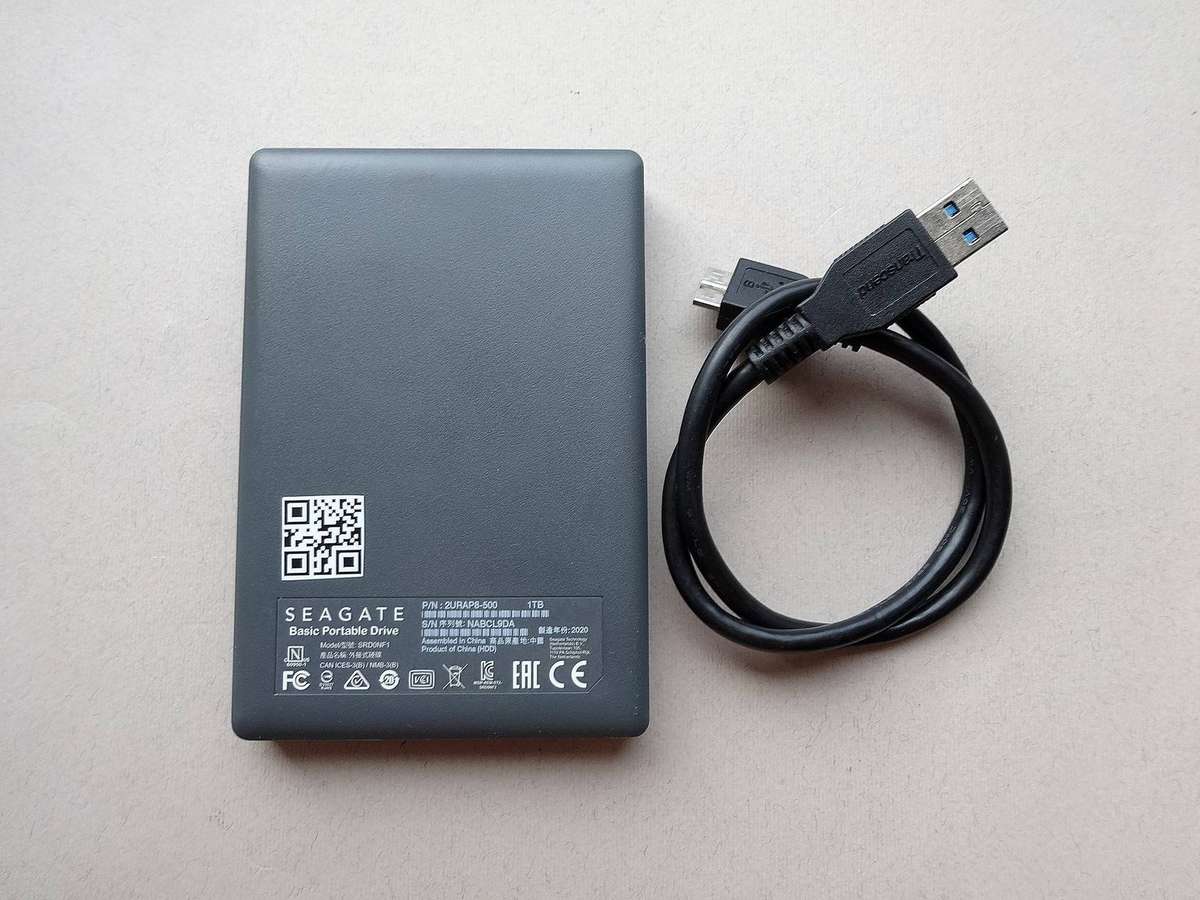 1TB Seagate External Hard Drive