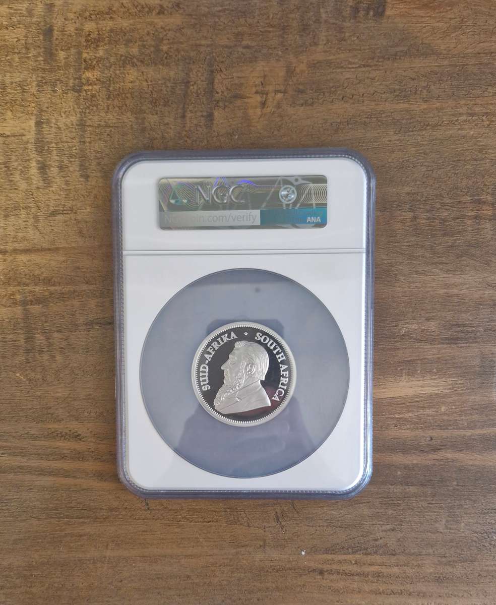 2024 South Africa 2oz Silver Krugerrand (PF 69 UC)