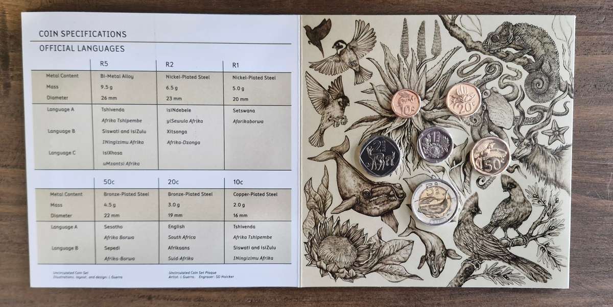 2023 South Africa Uncirculated Coin Set