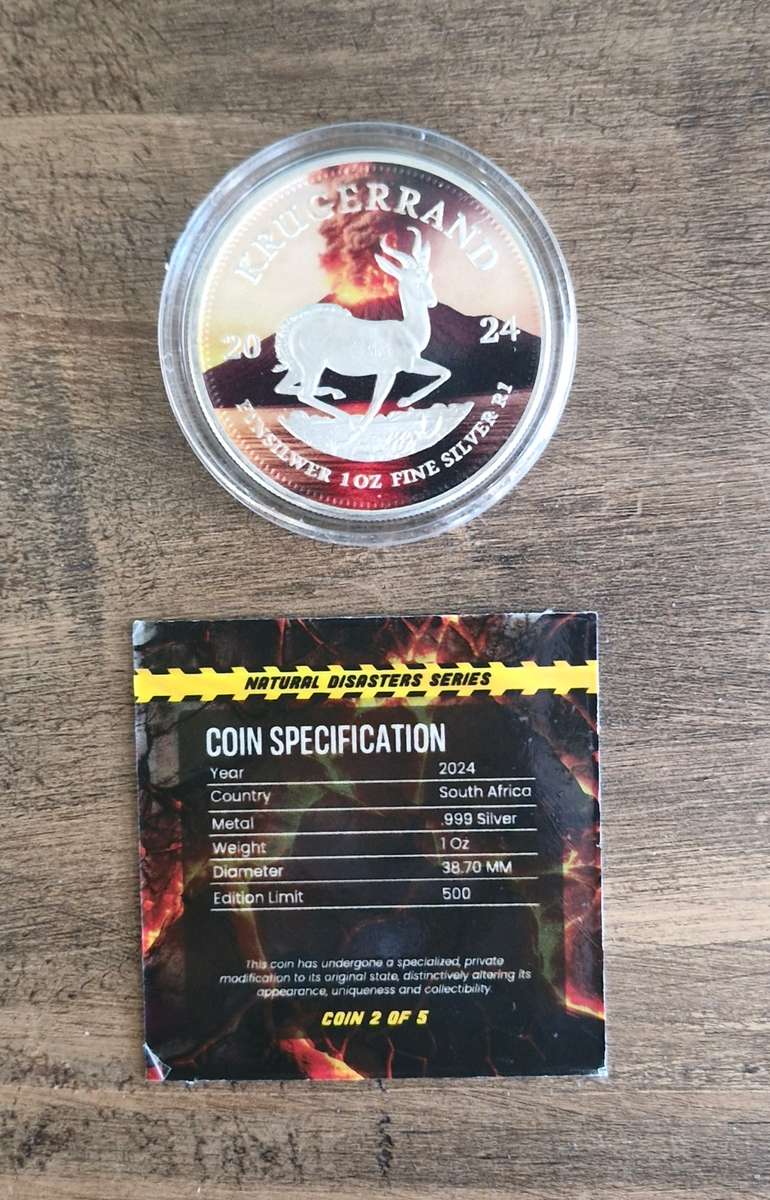 2024 1oz Krugerrand Natural Disaster