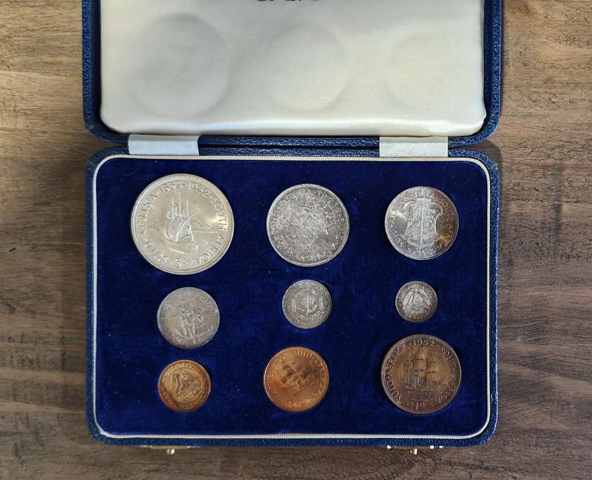 1952 South African Proof Set (SA Mint Box)