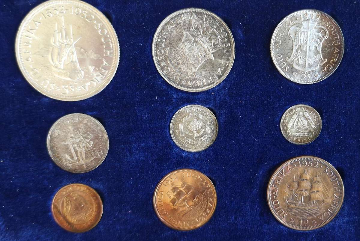 1952 South African Proof Set (SA Mint Box)