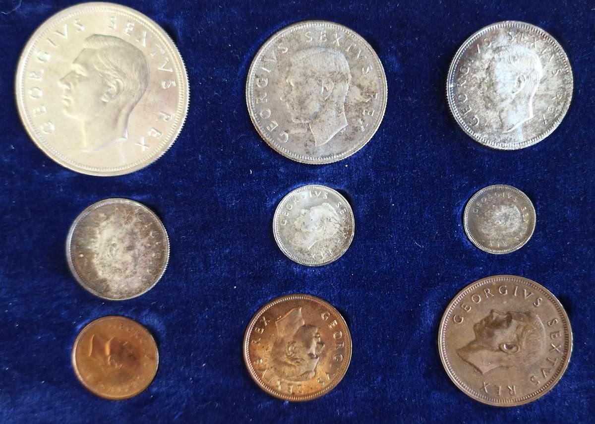 1952 South African Proof Set (SA Mint Box)