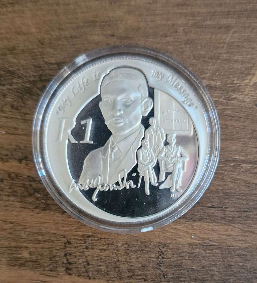 2008 R1 Proof Protea Series Mahatma Gandhi