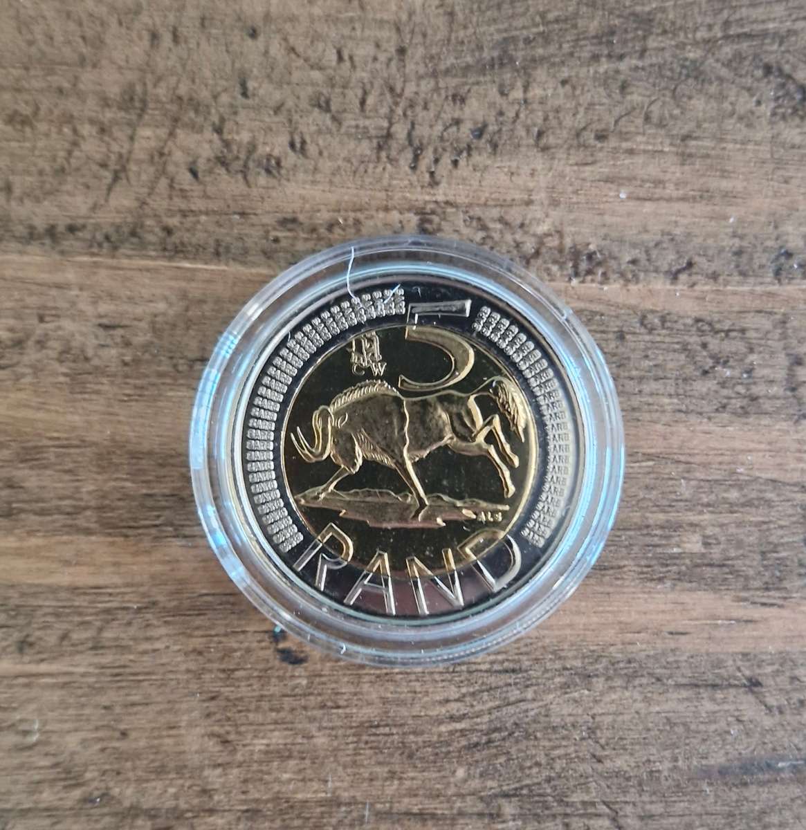 2012 R5 Mintmark coin (Oom Paul)