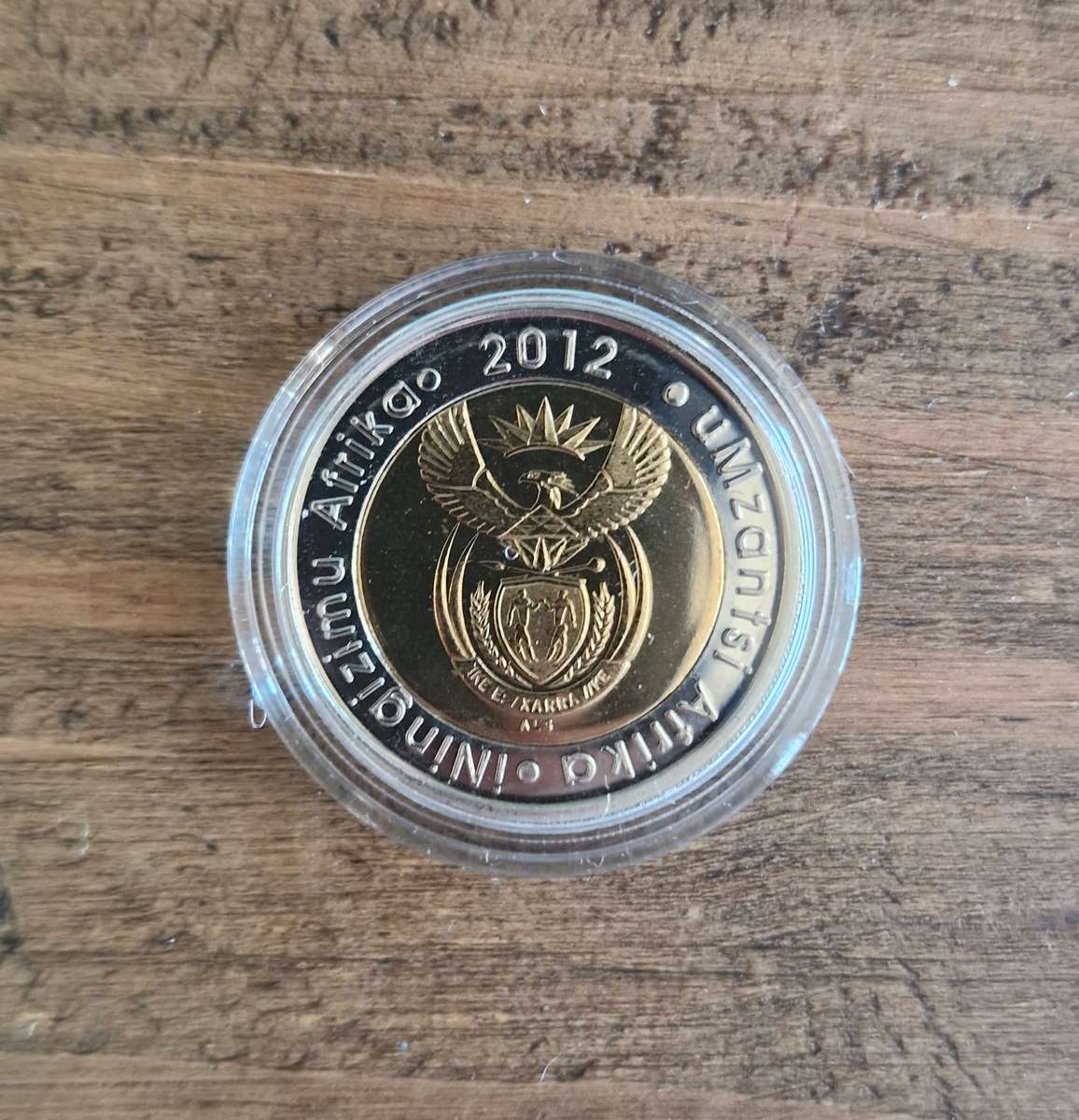 2012 R5 Mintmark coin (Oom Paul)