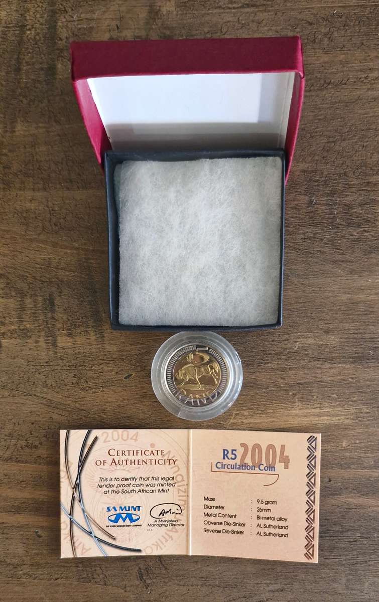 2004 R5 Oom Paul Mint Mark