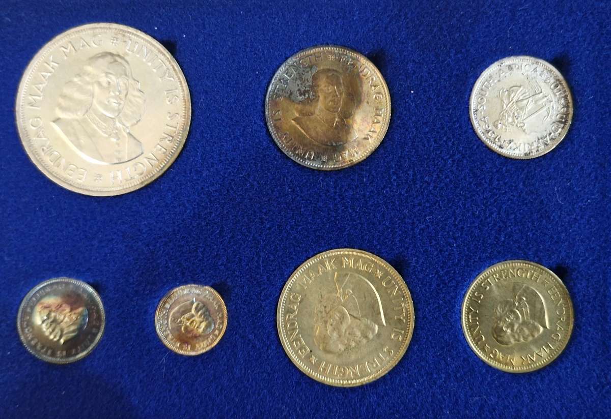 1964 South African Proof Set (SA Mint Box)