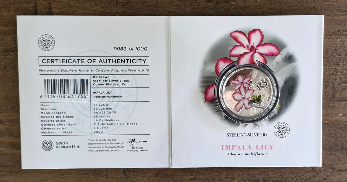 2019 Man and the Biosphere: Kruger to Canyons Biosphere Reserve IMPALA LILY R5