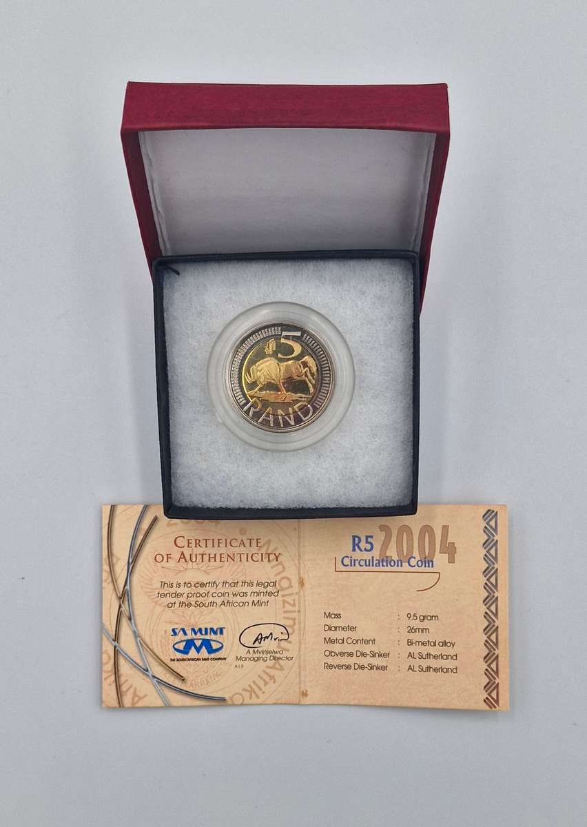 2004 R5 Oom Paul Mint Mark