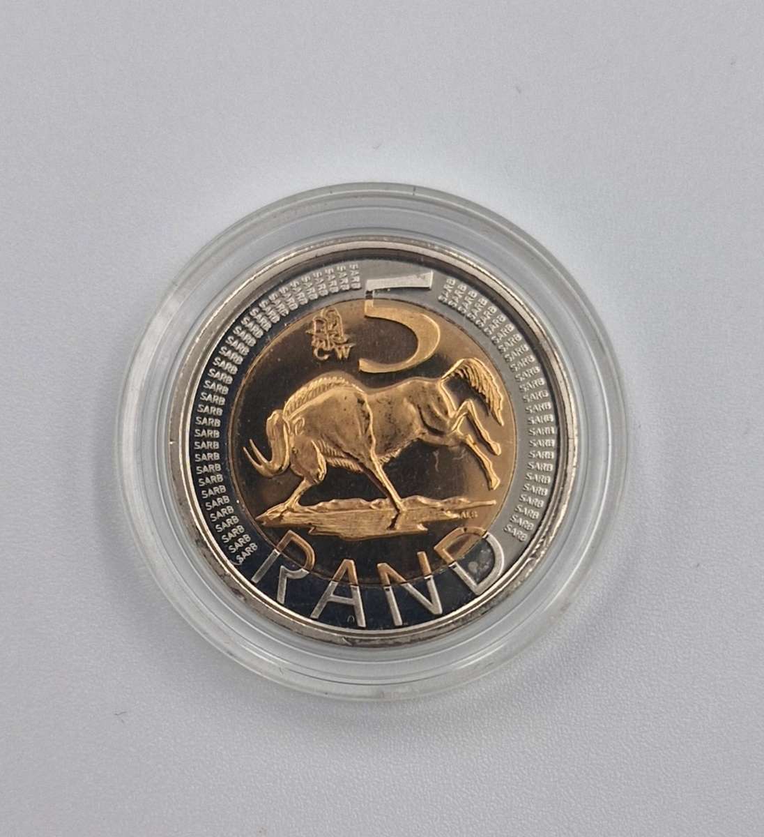 2007 R5 MintMark coin (Oom Paul)