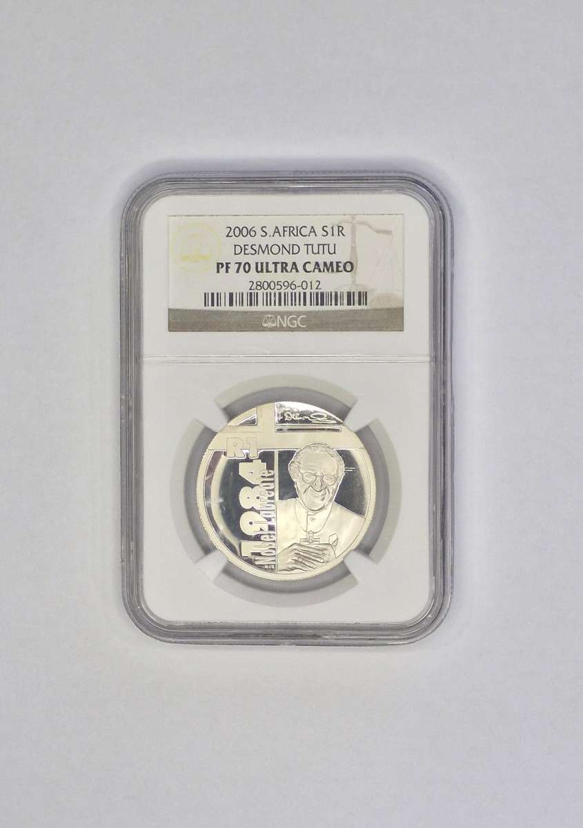 2006 South Africa R1 - Desmond Tutu (PF 70 Ultra Cameo)
