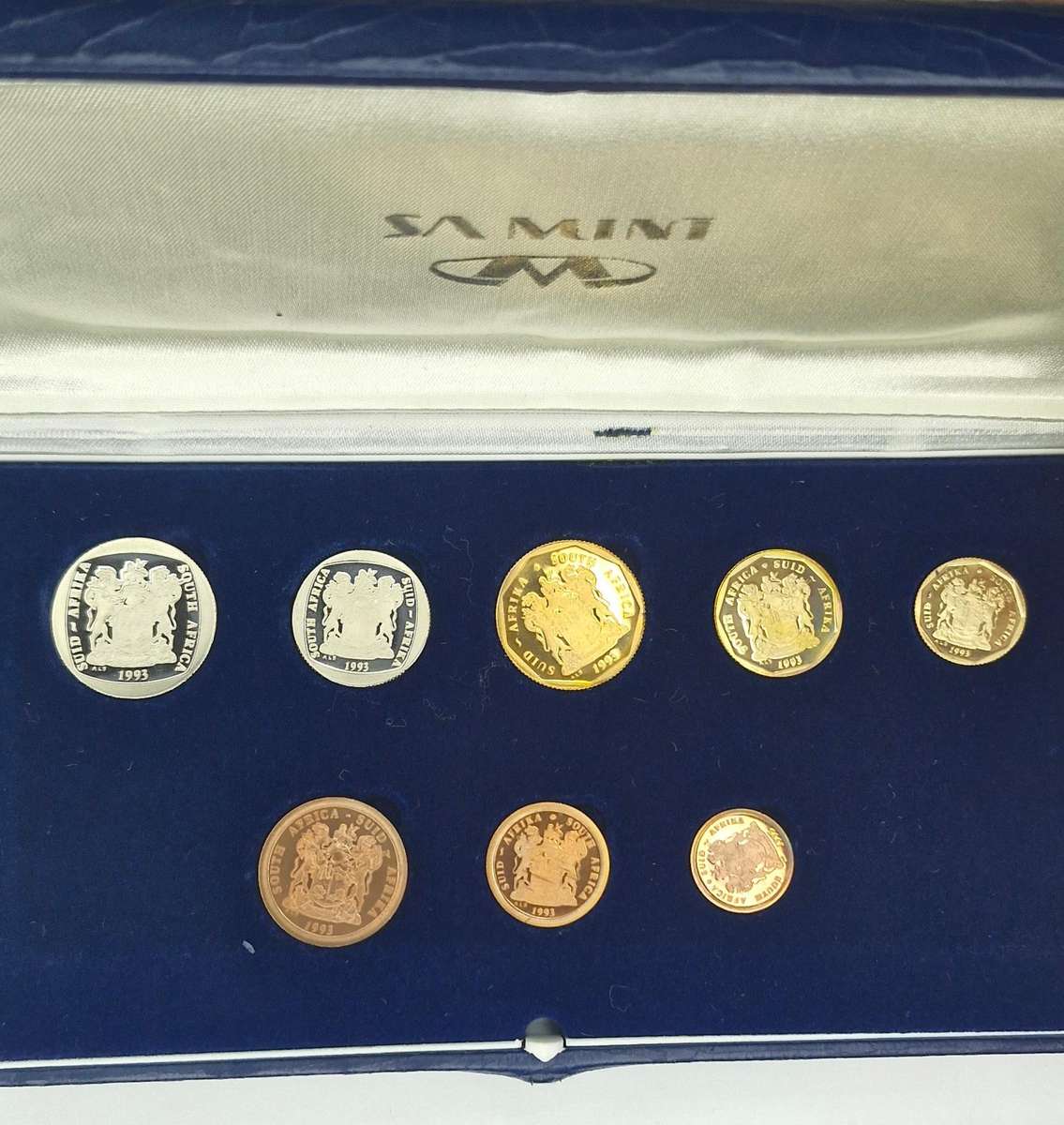 1993 South African Proof Set (Original SA Mint Box)