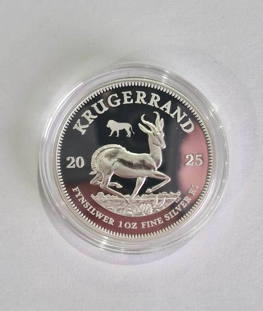 2025 1oz Silver Krugerrand Lion Privy Mark and 1 oz Silver Lion Combo Set Series III