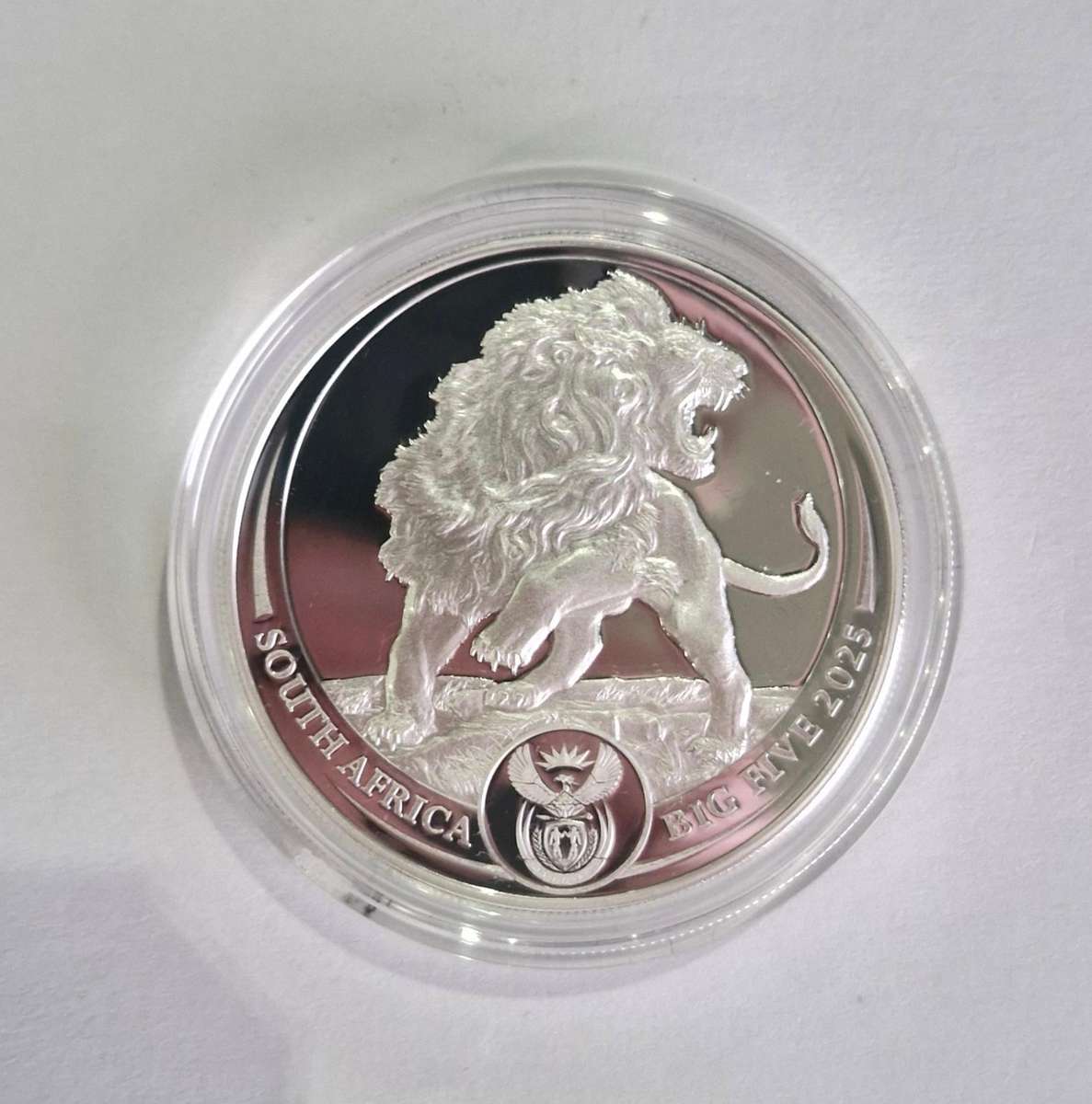 2025 1oz Silver Krugerrand Lion Privy Mark and 1 oz Silver Lion Combo Set Series III