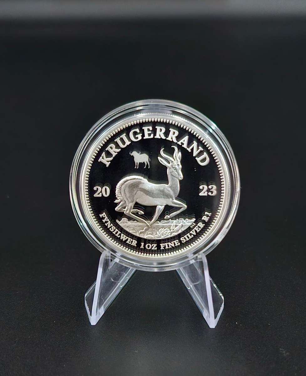2023 1oz Silver Krugerrand Buffalo Privy Mark and 1 oz Silver Buffalo Combo Set Series II
