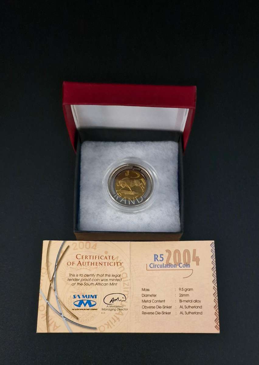 2004 R5 Oom Paul Mint Mark