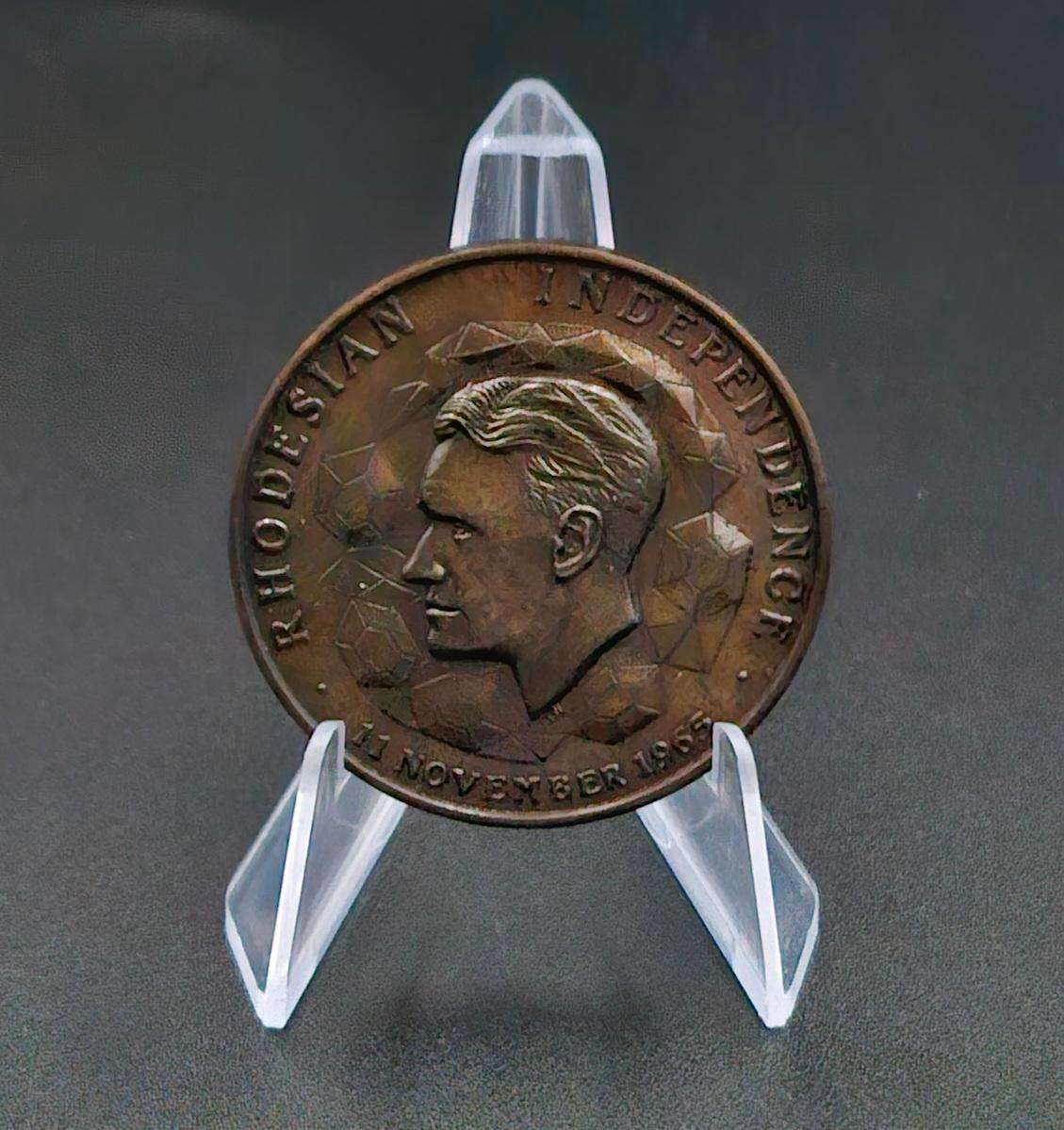 Rhodesian Independance Medal - November 11th 1965