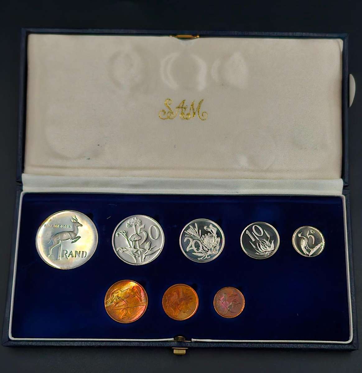 1982 South African Proof Set (Original SA Mint Box)