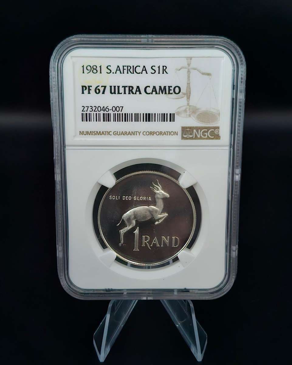 1981 South Africa S1R (PF 67 Ultra Cameo)