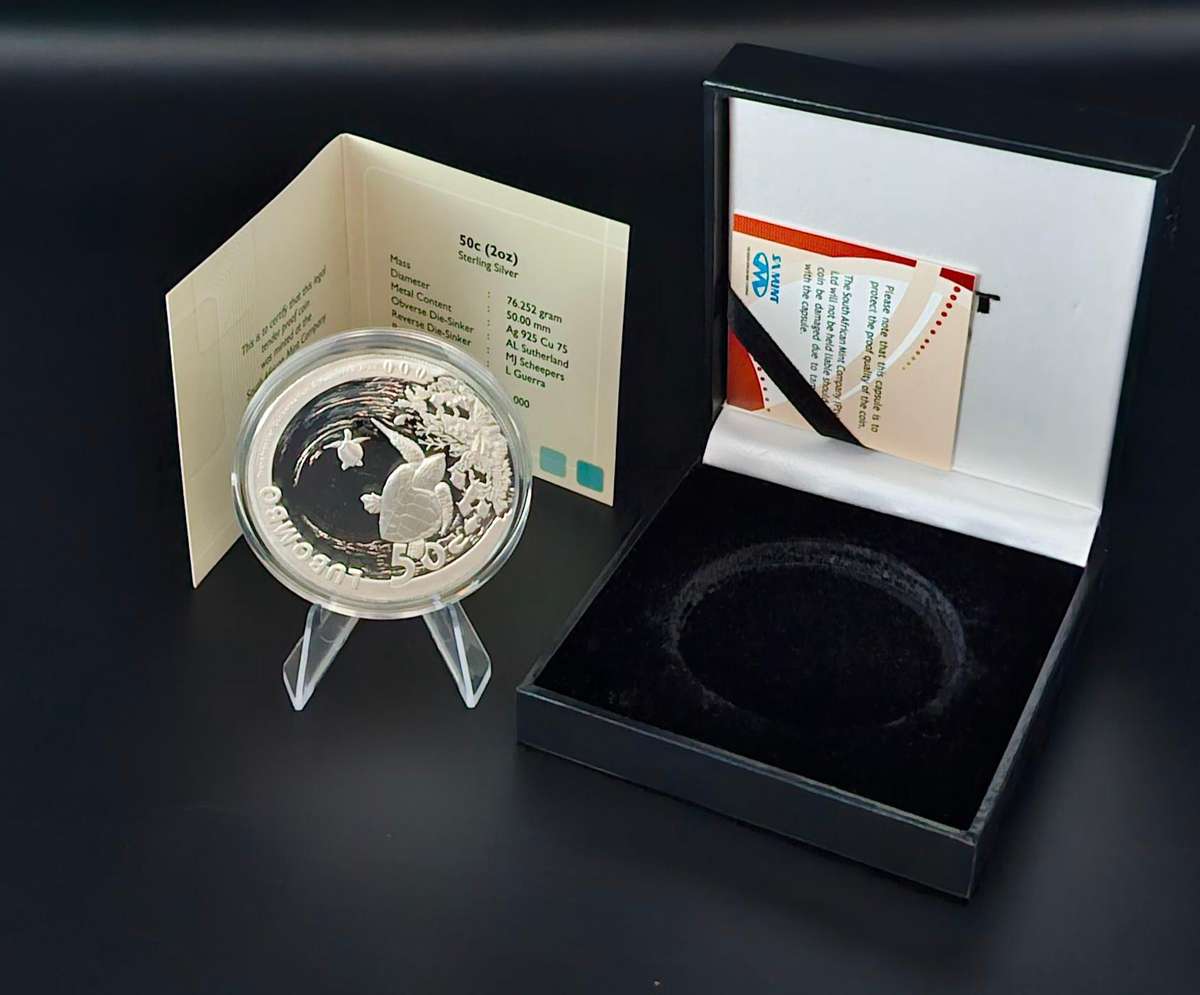 2010 Peace Parks Series - Lubombo 2oz Silver 50c