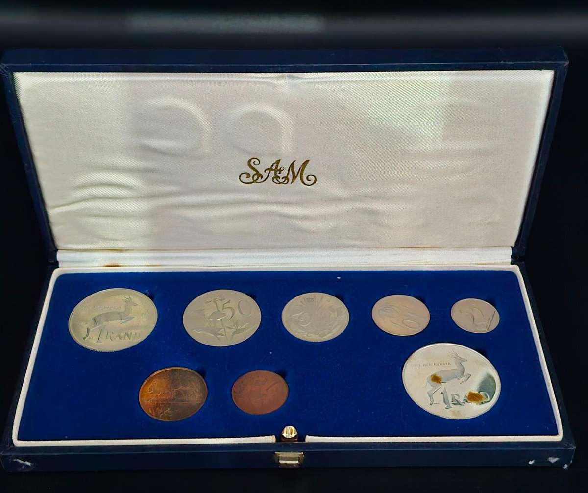 1984 South Africa Proof Set (Original Mint Box)