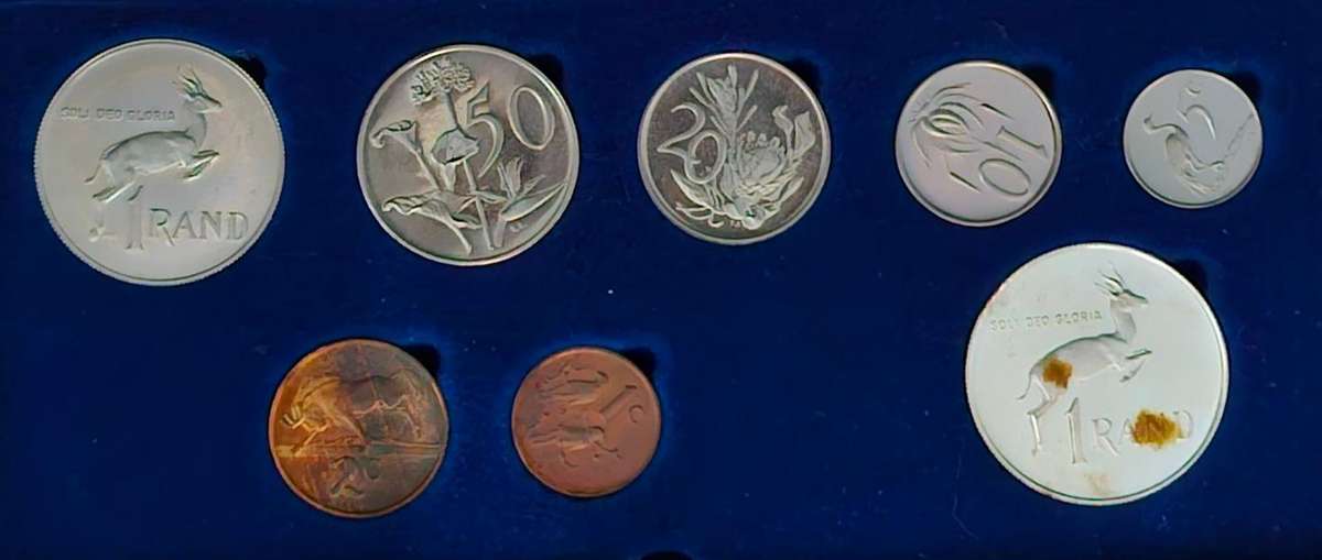 1984 South Africa Proof Set (Original Mint Box)