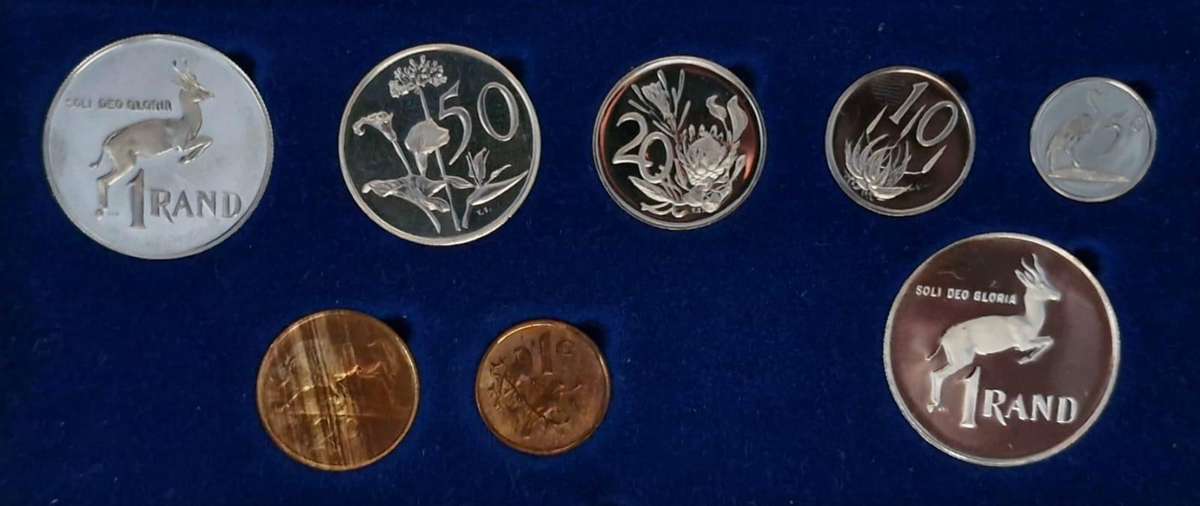 1987 South Africa Proof Set (Original SA Mint Box)