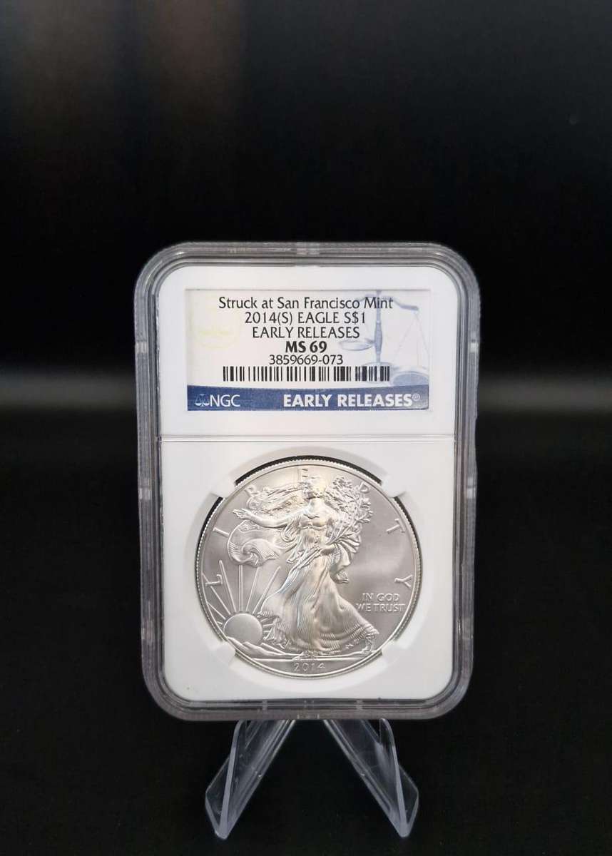 2014 $1 Silver Eagle San Francisco Mint (Early Release MS 69)