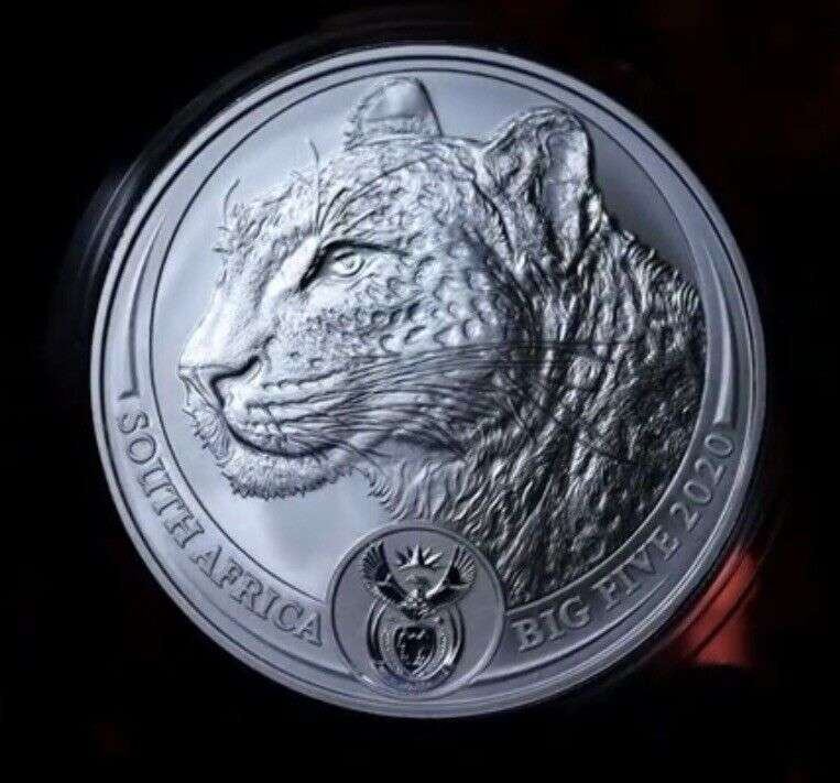 2020 1 0z Silver Series l The Big Five (Leopard)