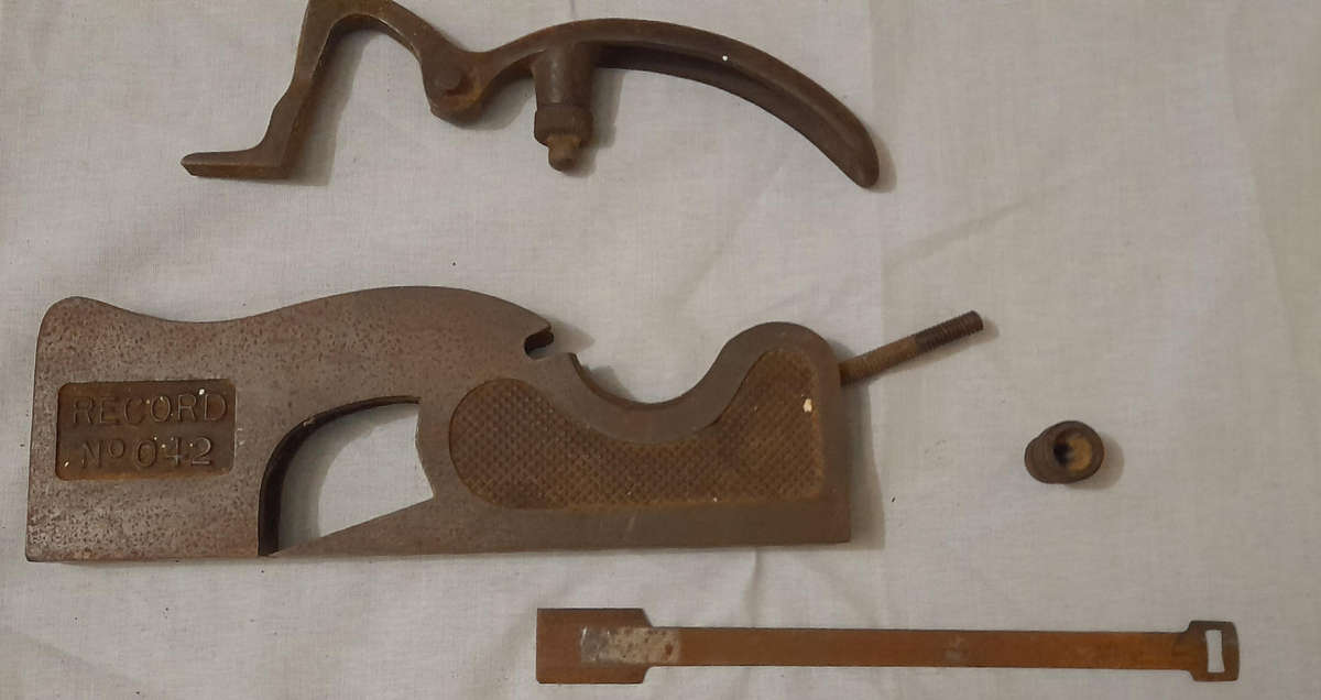 Record No.042 Shoulder Rabbet Plane