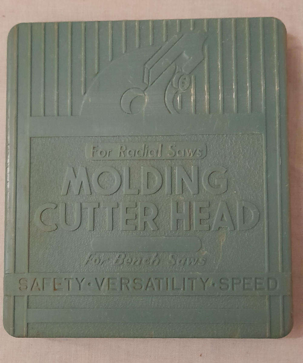 Vintage Dewalt Molding Cutter Head No. R6500