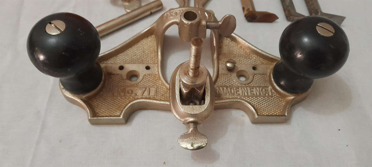 Vintage Stanley No.71 Router Plane (Made in England)