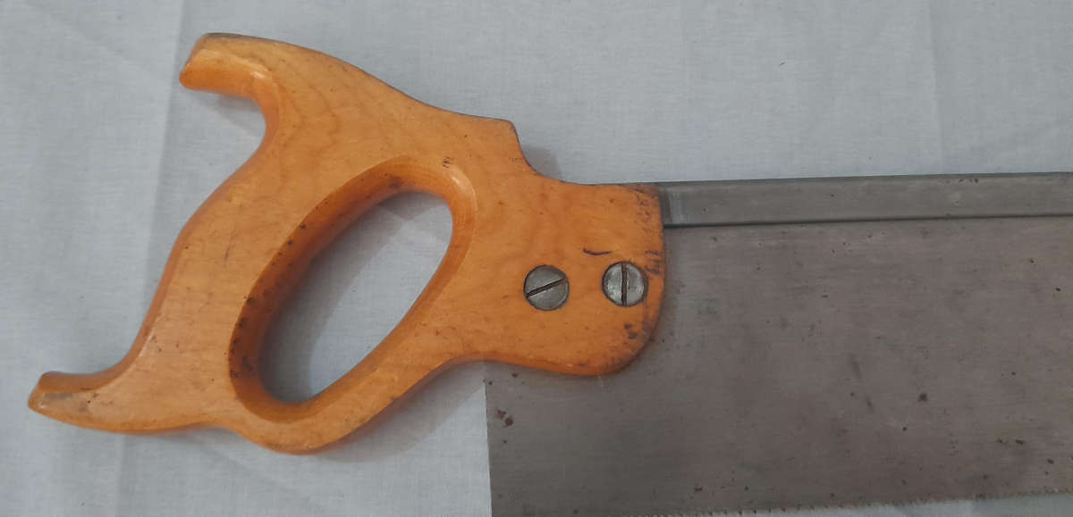 Vintage Disston Canada Back Saw