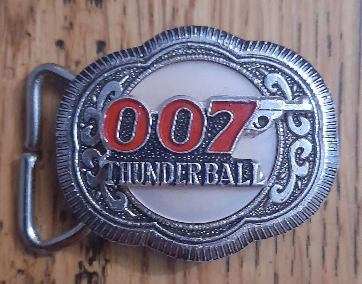 007 Thunderball Belt Buckle
