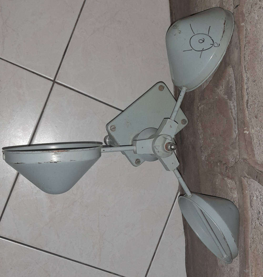 Rare Vintage Casella W1208/2 Counter Three Cup Anemometer No.2792