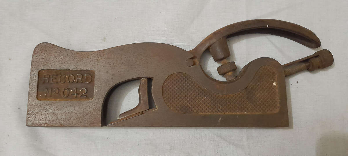 Record No.042 Shoulder Rabbet Plane