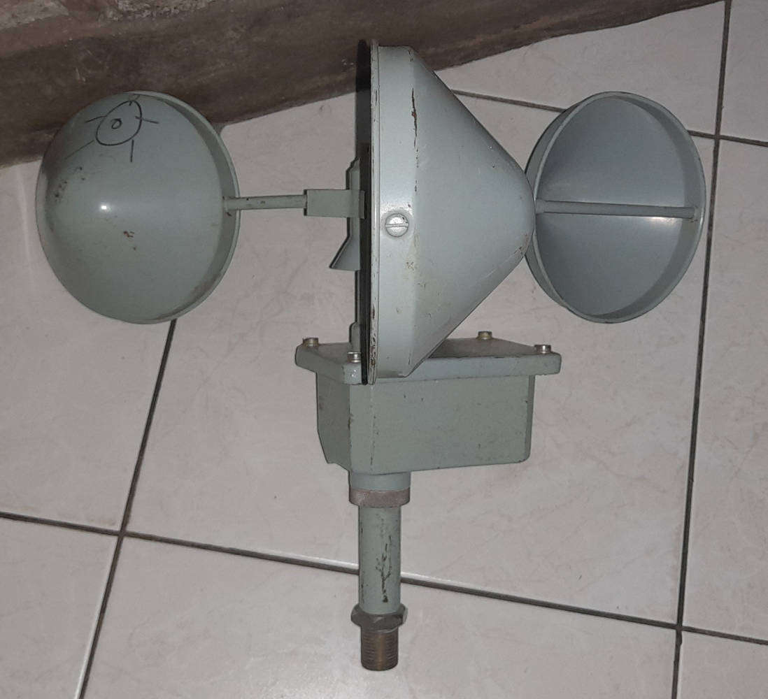 Rare Vintage Casella W1208/2 Counter Three Cup Anemometer No.2792