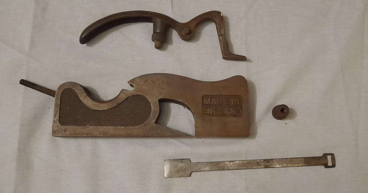 Record No.042 Shoulder Rabbet Plane