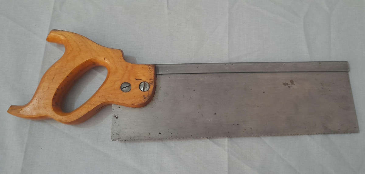Vintage Disston Canada Back Saw