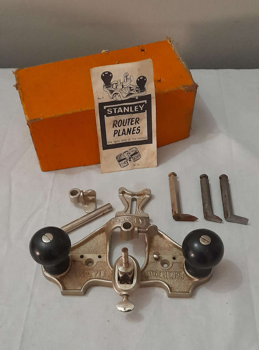 Vintage Stanley No.71 Router Plane (Made in England)