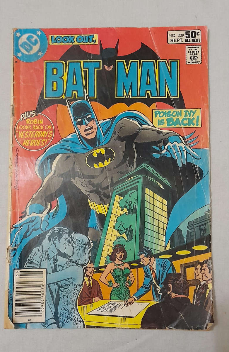 Batman No.339 Comic Book