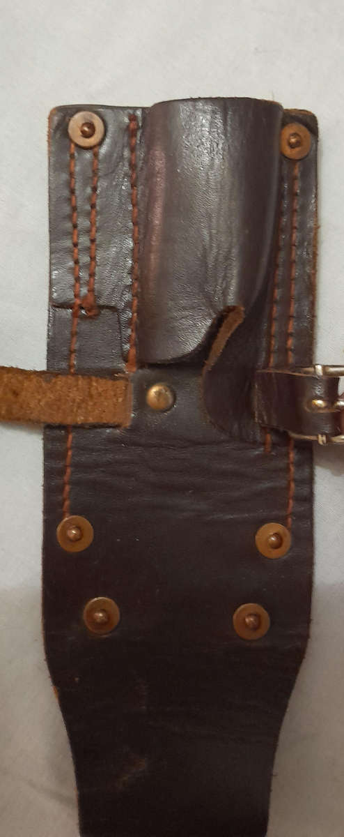 Leather Bayonet Frog