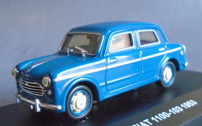 EDISON GIOCATTOKLI 1/43SCASLE - 1953 FIAT 1100 - 103, BOXED