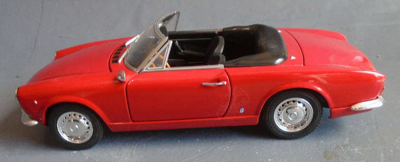 METRO 1/24 SCALE - FIAT 124 SPORT SPIDER