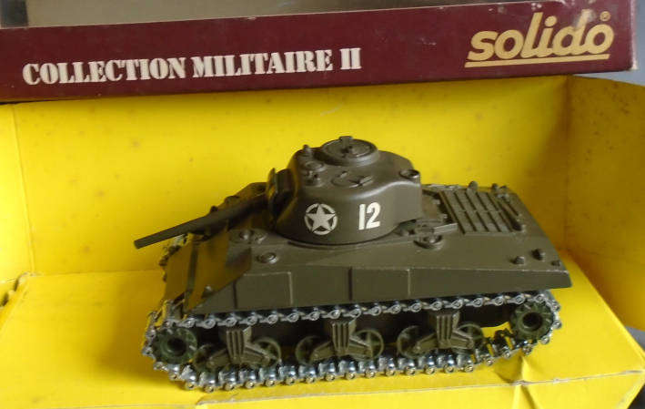 SOLIDO - SHERMAN A4 M9 US TANK, BOXED
