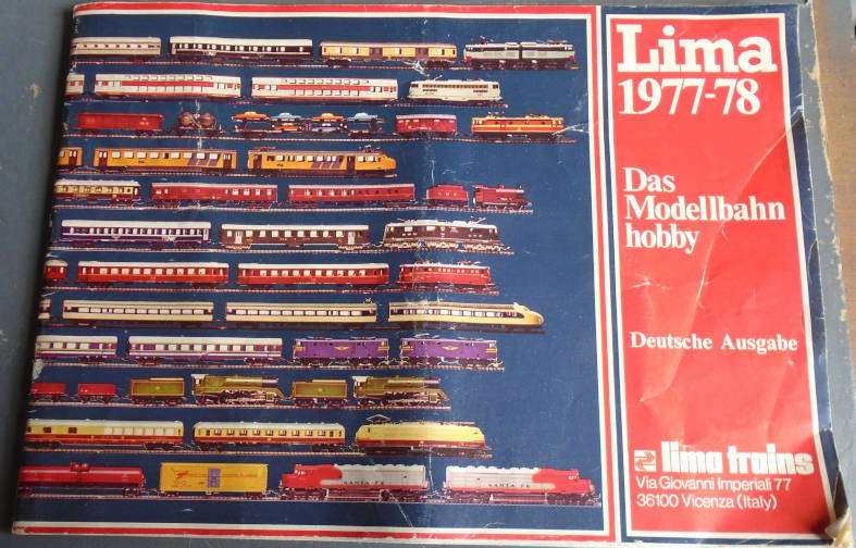 LIMA 1977/78 GERMAN CATALOGUE