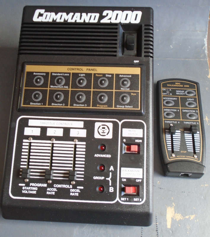 MRC COMMAND 2000 WITH WALKAROUND COMMAND, BOXED